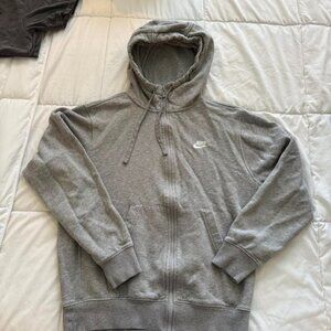 mens Nike Club Fleece Full-Zip Hoodie